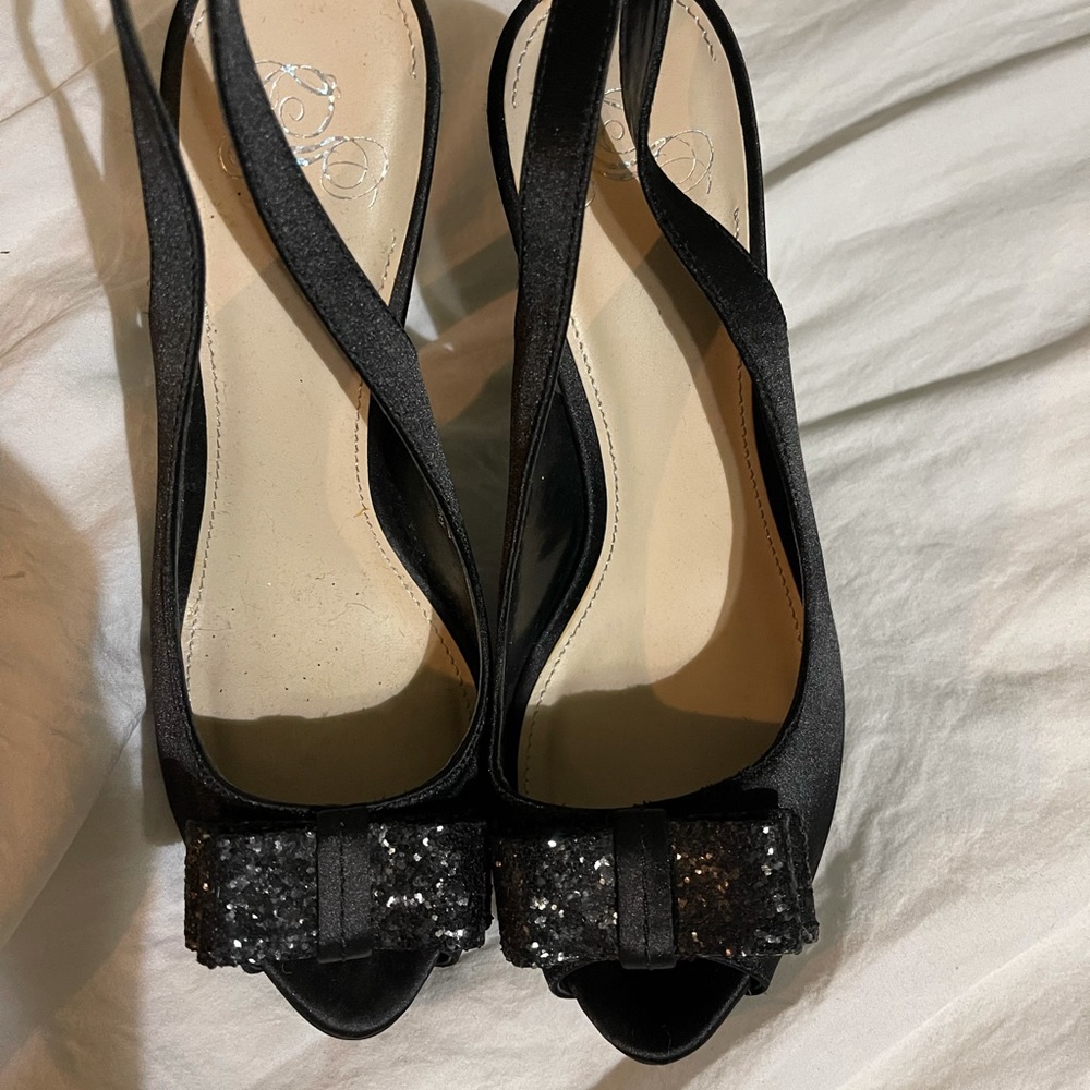 Size 8 sling back heels